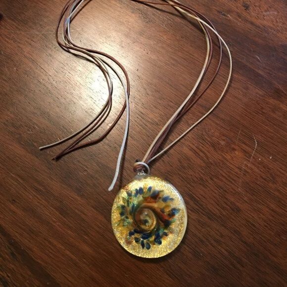 SALE Gioielli RT Murano Glass Necklace - Picture 1 of 4